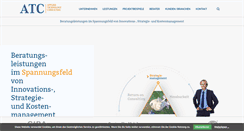 Desktop Screenshot of consulting-atc.com